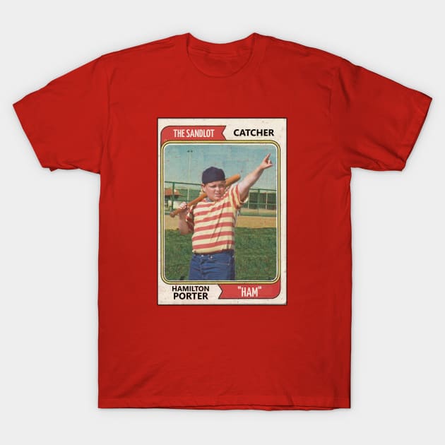 The Sandlot Ham Porter Baseball Card shirt