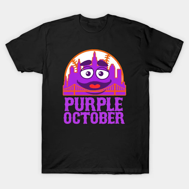 Purple October shirt