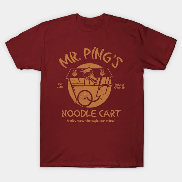 Mr. Ping's Noodle Cart shirt